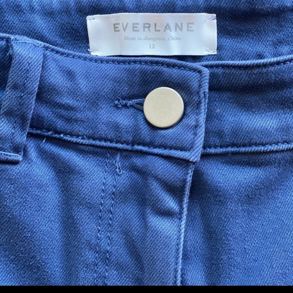 Everlane Wide Leg Cropped Pants - Picture 3 of 5